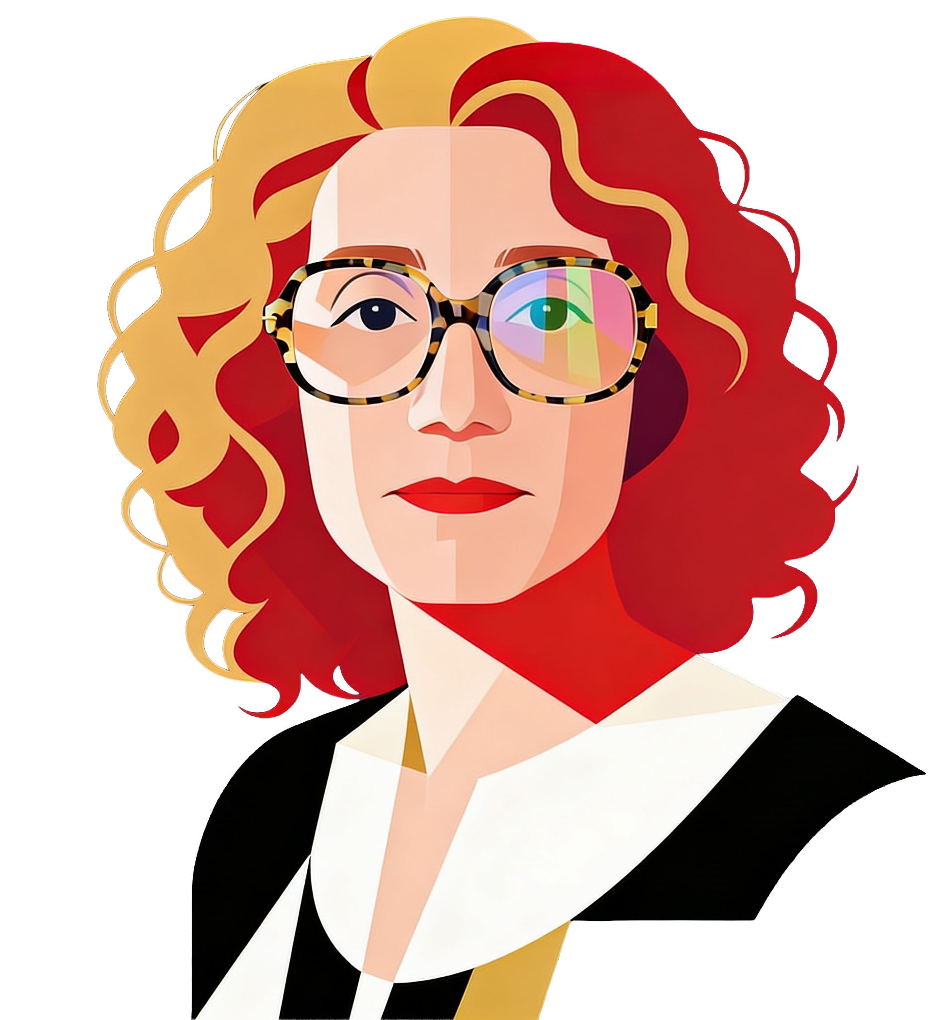 Illustrated portrait of María Lareo